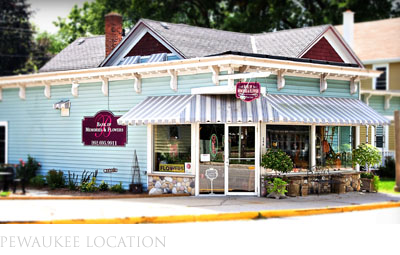 Pewaukee, WI flower shop location